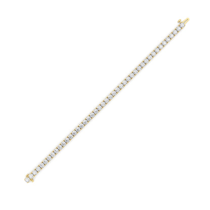 9CTW Round Lab-Grown Diamond Prong Tennis Bracelet 45 Stones