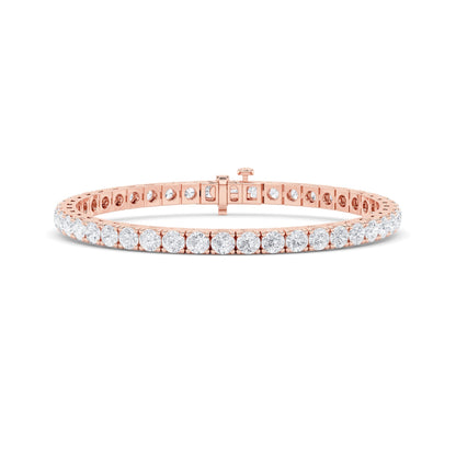 9CTW Round Lab-Grown Diamond Prong Tennis Bracelet 45 Stones