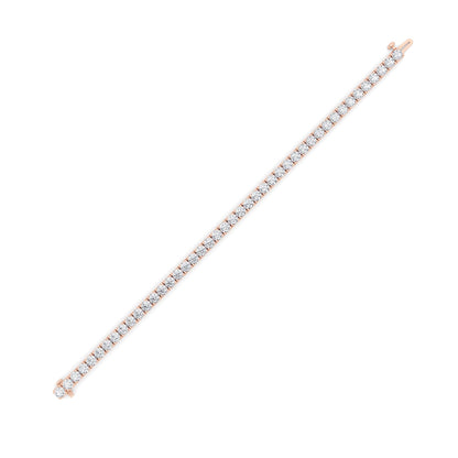9CTW Round Lab-Grown Diamond Prong Tennis Bracelet 45 Stones