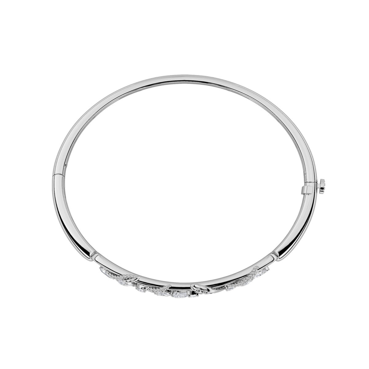 2CTW Pear Lab-Grown Diamond Prong Bracelet 10 Stones