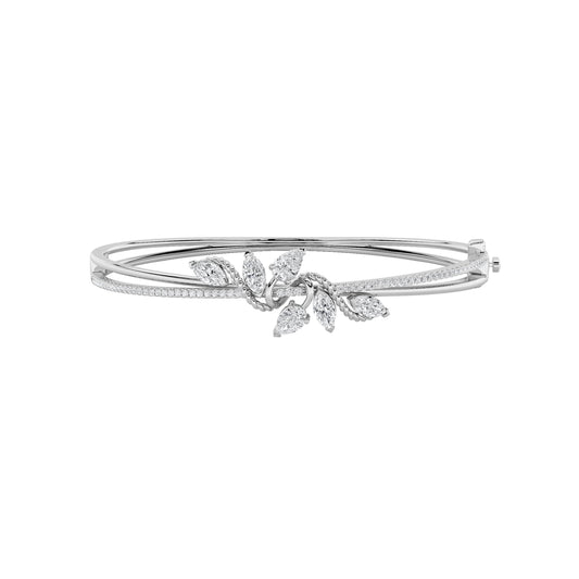 2CTW Marquise Lab-Grown Diamond Prong Bracelet 67 Stones