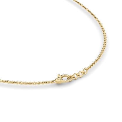3CTW Round Lab-Grown Diamond Prong Graduating Half Necklace 11 Stones
