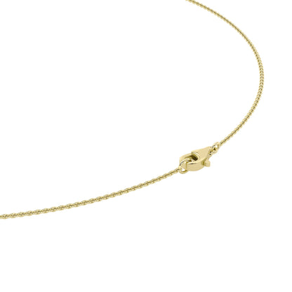 3CTW Pear Lab-Grown Diamond Prong Solitaire Necklace 10 Stones