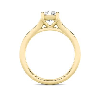 2CTW Round Lab-Grown Diamond Prong Split Shank Solitaire Engagement Ring 1 Stone