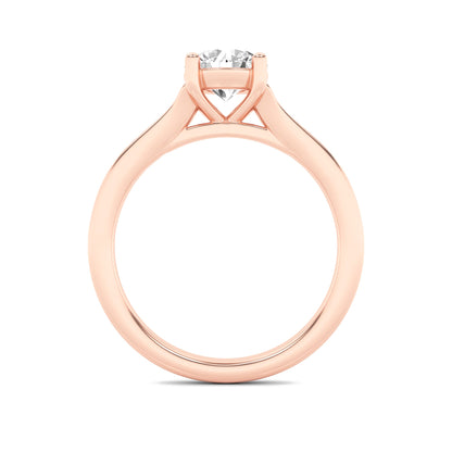 2CTW Round Lab-Grown Diamond Prong Split Shank Solitaire Engagement Ring 1 Stone