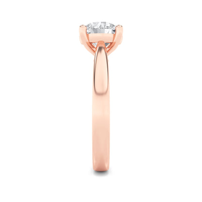 2CTW Round Lab-Grown Diamond Prong Classic Shank Solitaire Engagement Ring 1 Stone