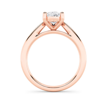 2CTW Pear Lab-Grown Diamond Prong Classic Shank Solitaire Engagement Ring 1 Stone