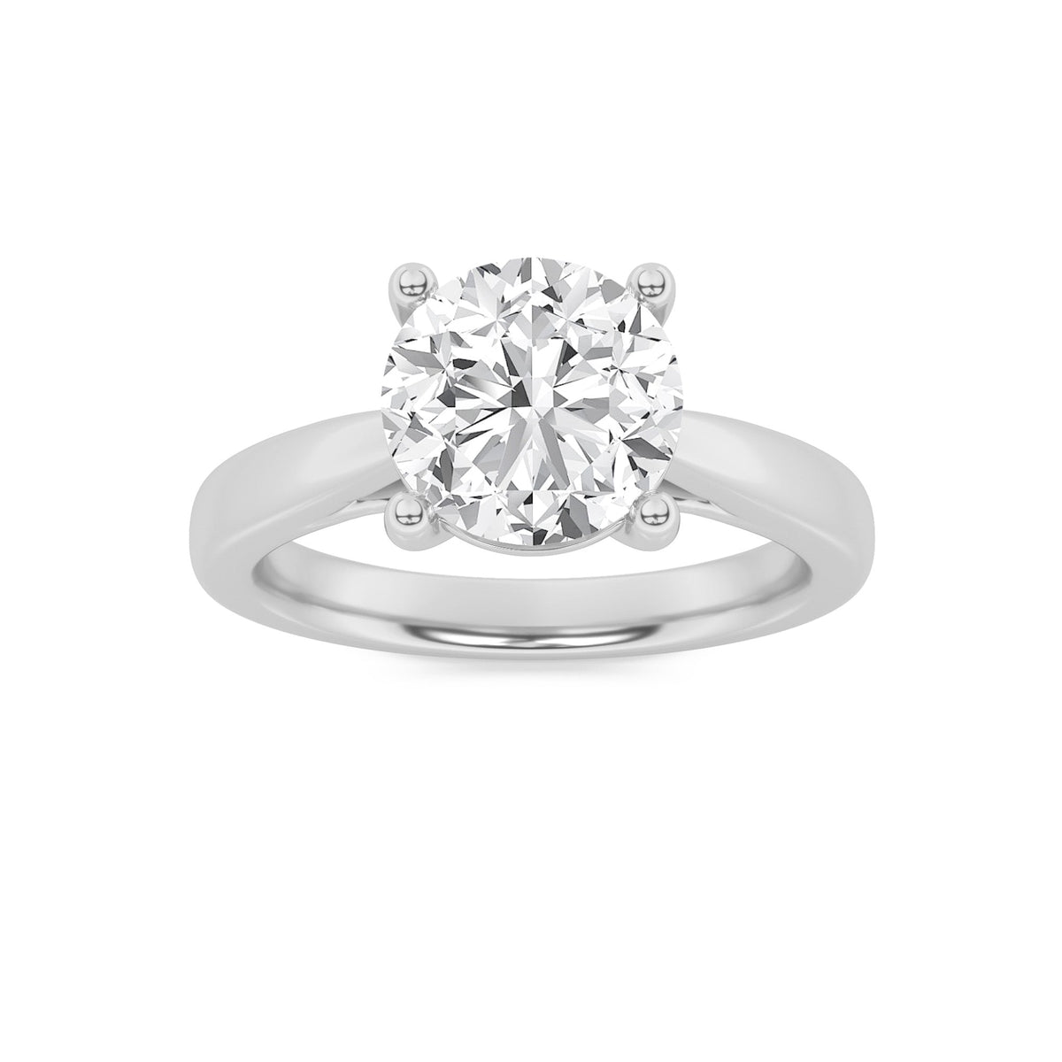 1CTW Round Lab-Grown Diamond Prong Insert Jacket Ring 22 Stones