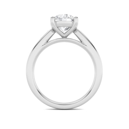 1CTW Round Lab-Grown Diamond Prong Insert Jacket Ring 22 Stones