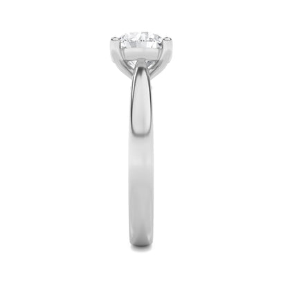 1CTW Round Lab-Grown Diamond Prong Insert Jacket Ring 22 Stones