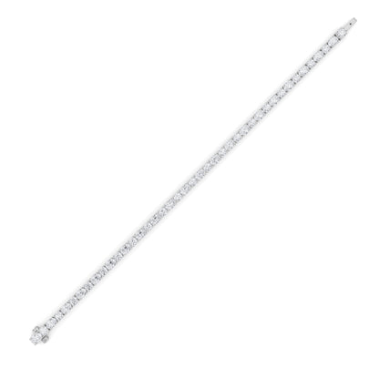 6.75CTW Oval Lab-Grown Diamond Prong Bracelet 42 Stones