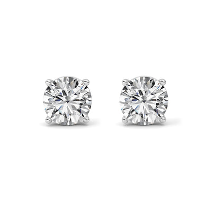 6CTW Round Lab-Grown Diamond Stud Earrings