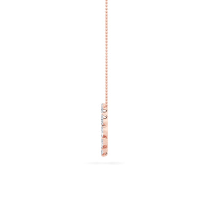 2CTW Marquise Lab-Grown Diamond Prong Circle Necklace 13 Stones