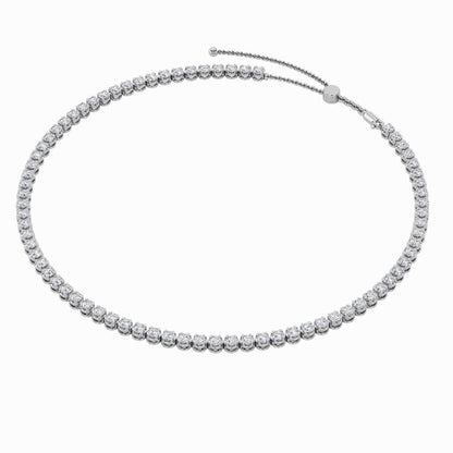11CTW Round Lab-Grown Diamond Necklace 78 Stones