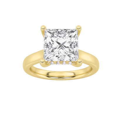 2CTW Princess Lab-Grown Diamond Prong Ring 13 Stones