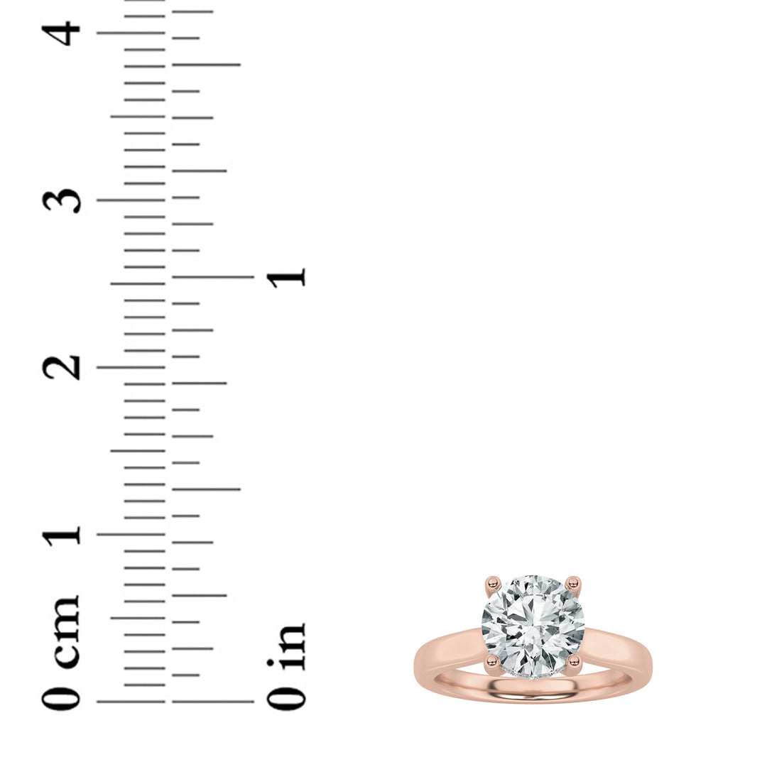 1CTW Round Lab-Grown Diamond Prong Hidden Halo Cathedral Shank Engagement Ring 9 Stones