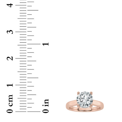 1CTW Round Lab-Grown Diamond Prong Hidden Halo Cathedral Shank Engagement Ring 9 Stones