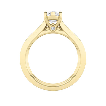 2CTW Marquise Lab-Grown Diamond Channel Set Bridal Engagement Ring 25 Stones