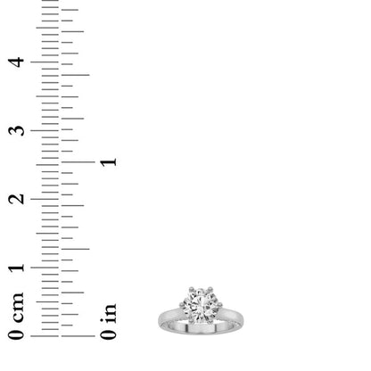 1.25CTW Round Lab-Grown Diamond Prong Tulip Motif Accented Engagement Ring 53 Stones