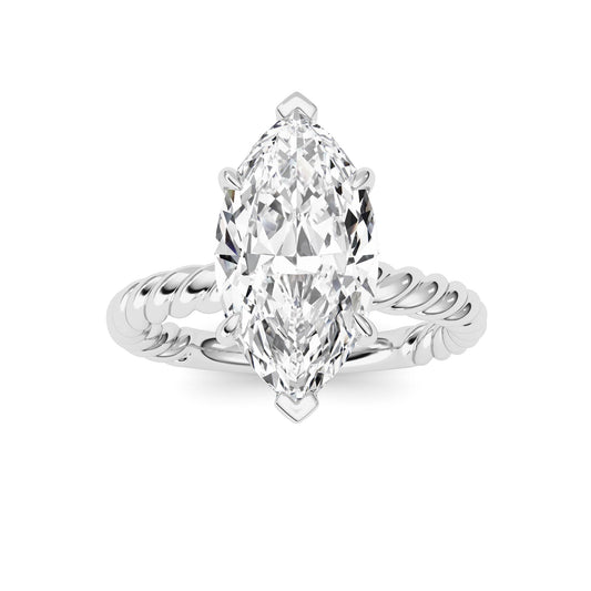 Marquise Lab-Grown Diamond Prong Ring 1 Stone