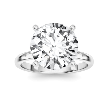 5CTW Round Lab-Grown Diamond Classic Solitaire Ring