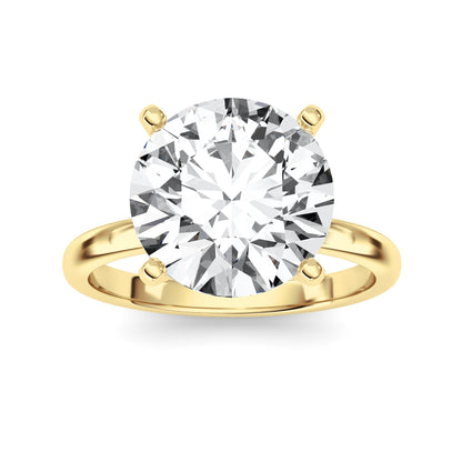 5CTW Round Lab-Grown Diamond Classic Solitaire Ring