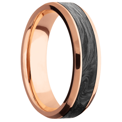 14K Rose Gold + Polish , Polish Finish