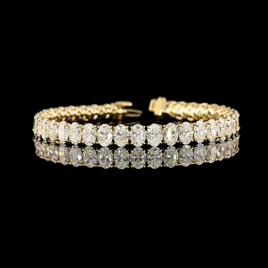 Bracelet OV 14K Yellow Gold BC2213
