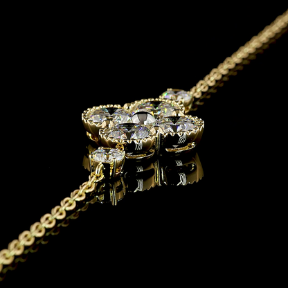 Special Bracelet Round 14K TWO TONE BC3923