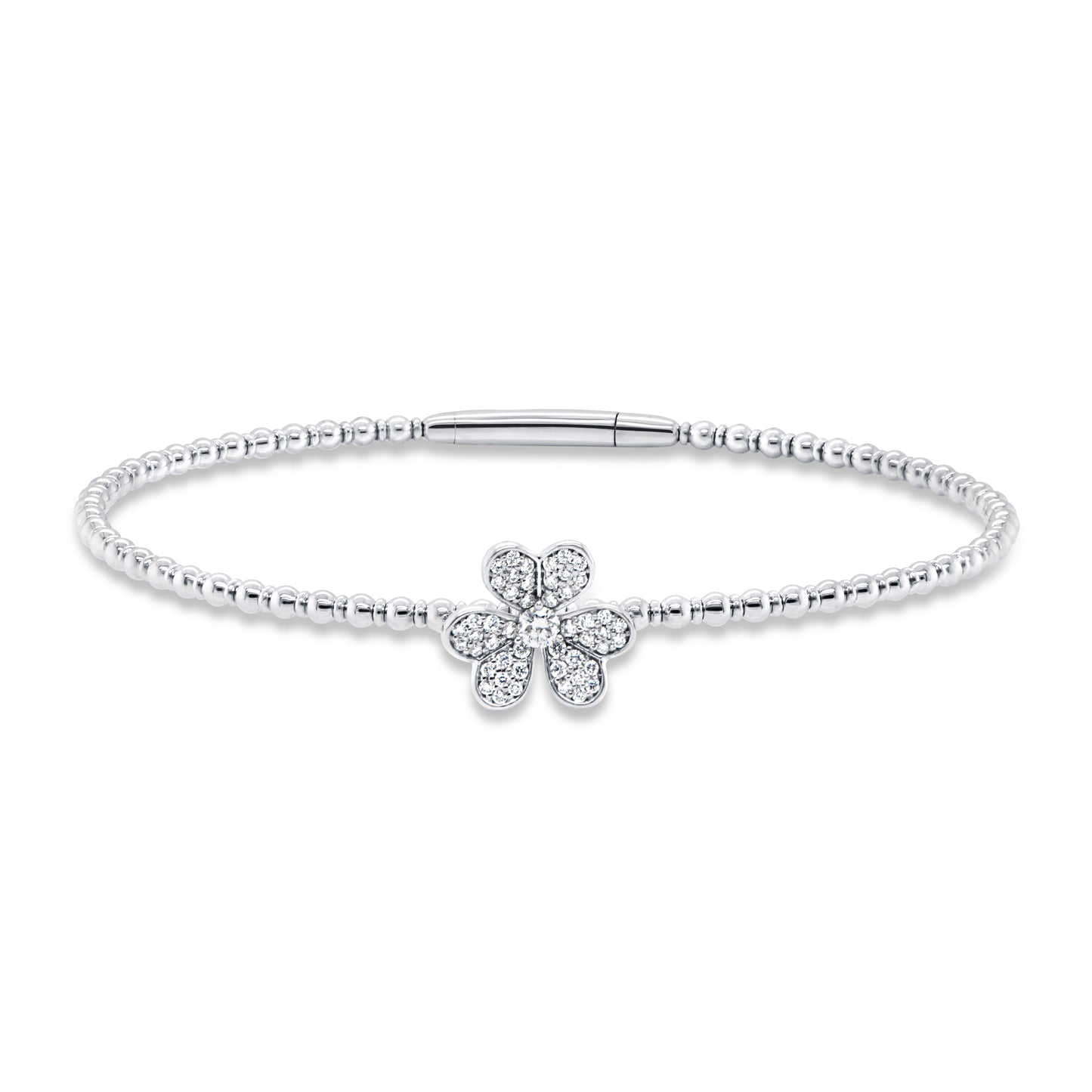 Uneek Bangle 18K White Gold BR3572