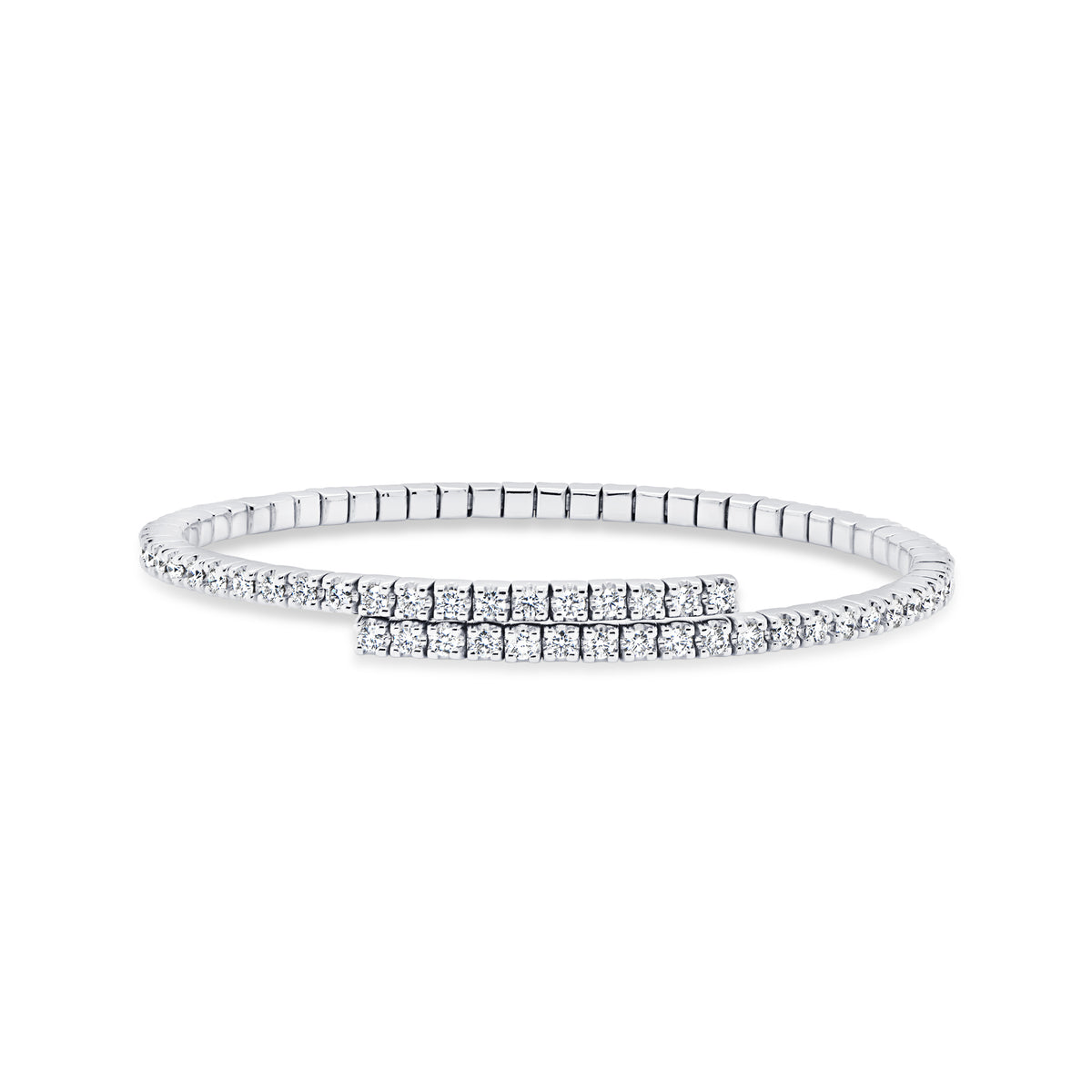 Uneek Bangle 18K White Gold BR9040