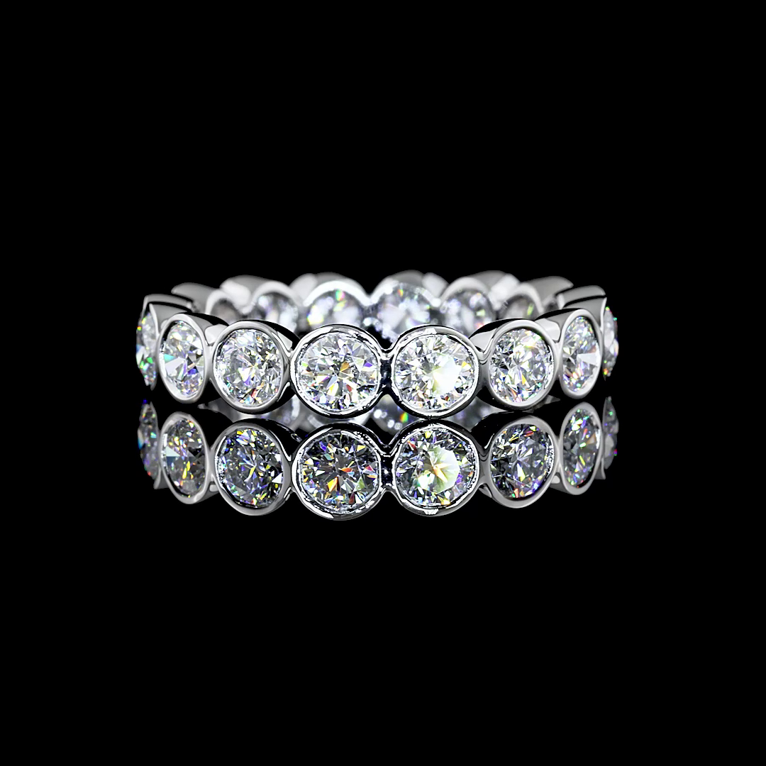 Eternity Band Round Platinum EB1130