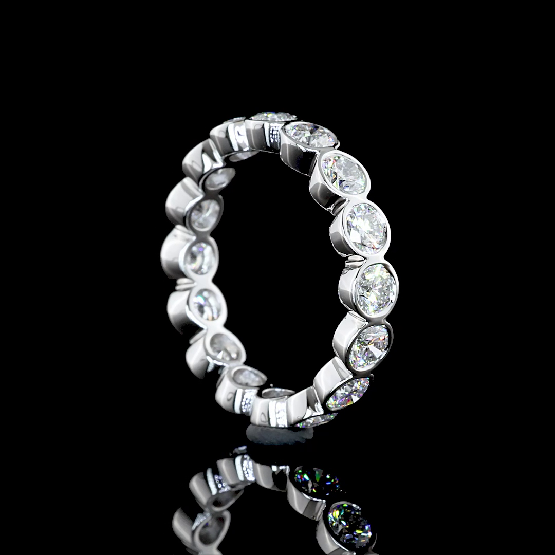 Eternity Band Round Platinum EB1130
