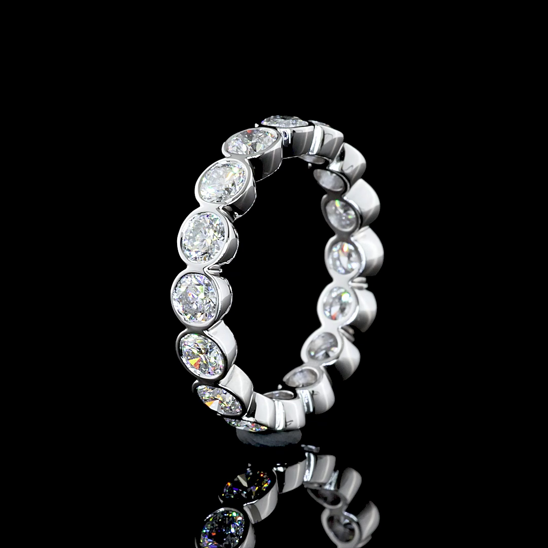 Eternity Band Round Platinum EB1130