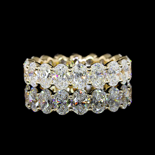 Eternity Band Oval 14K Yellow Gold EB1360