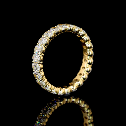 Eternity Band Oval 18K Yellow Gold EB1994