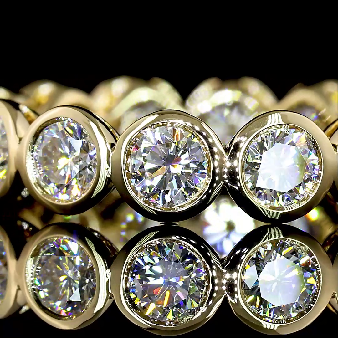 Eternity Band Round 14K Yellow Gold EB2918
