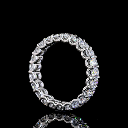 Eternity Band Cushion Brilliant Platinum EB4018