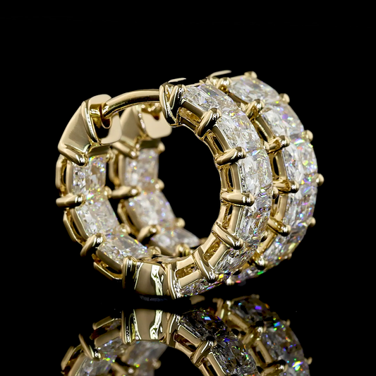 Huggies Earring Radiant 14K Yellow Gold ER10074