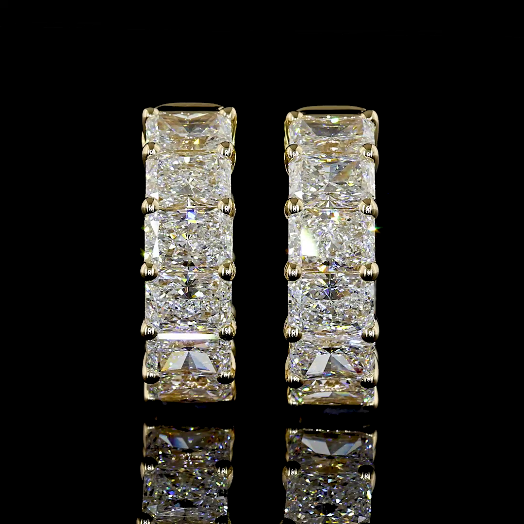 Huggies Earring Radiant 14K Yellow Gold ER10074