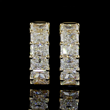 Huggies Earring Radiant 14K Yellow Gold ER10074