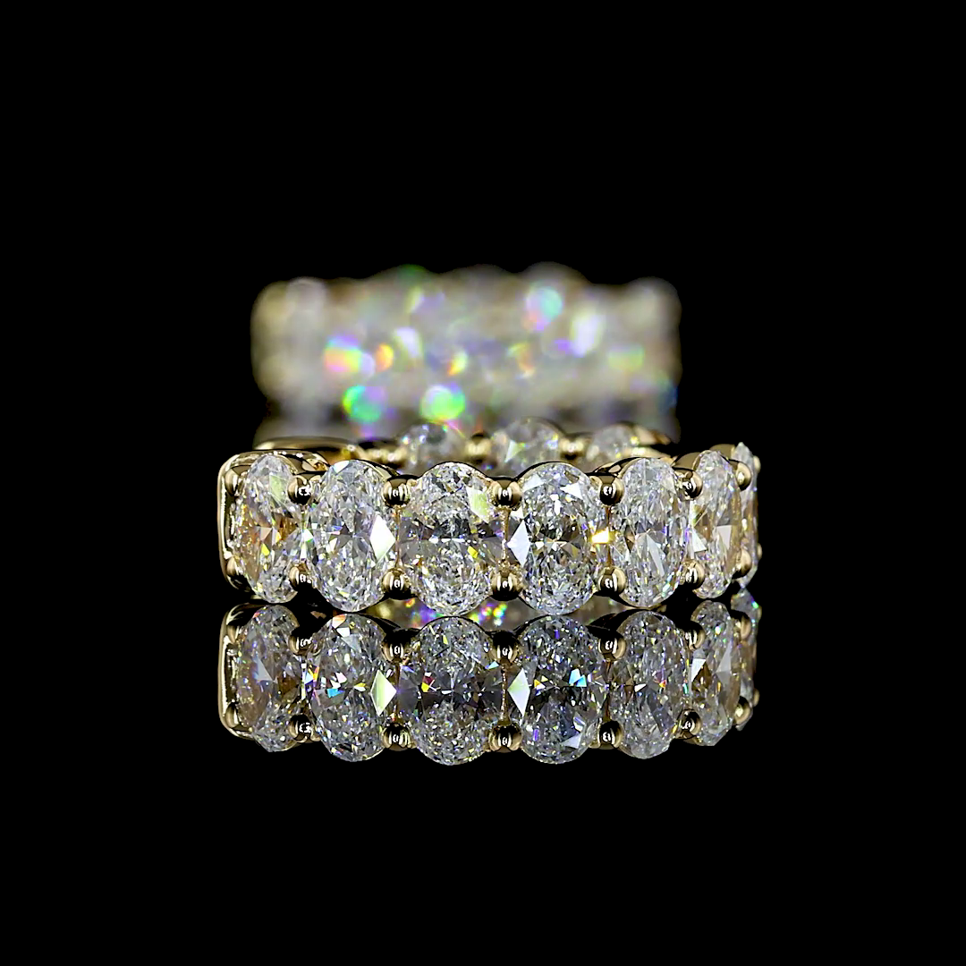 Huggies Earring Oval 14K Yellow Gold ER11936