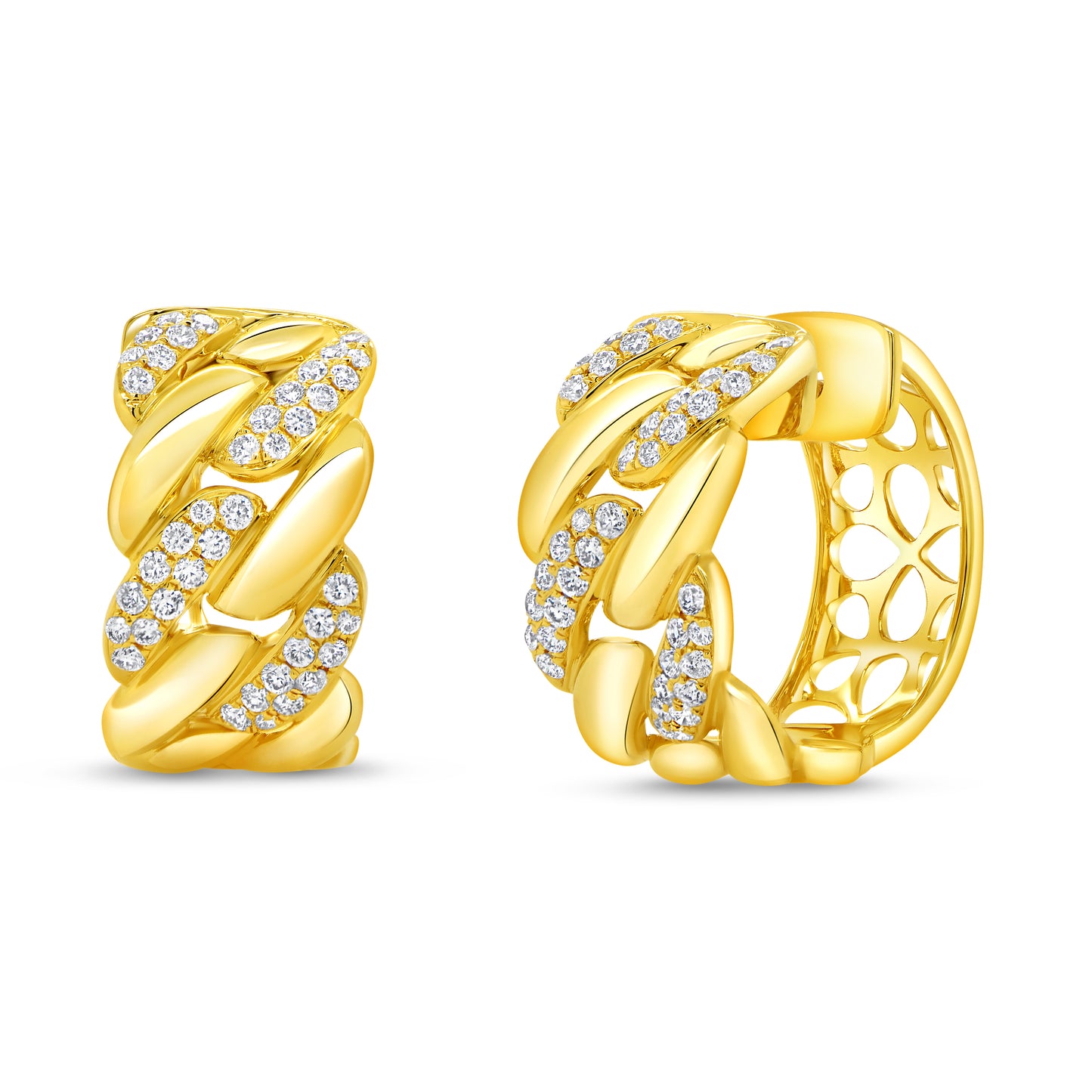 Uneek Earring 18K Yellow Gold ER2589DC
