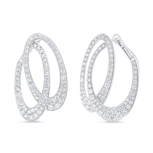 Uneek Earring 18K White Gold ER4634W