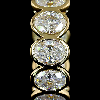 Huggies Earring Oval 14K Yellow Gold ER7848