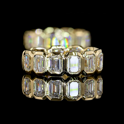 Huggies Earring Emerald 14K Yellow Gold ER7899