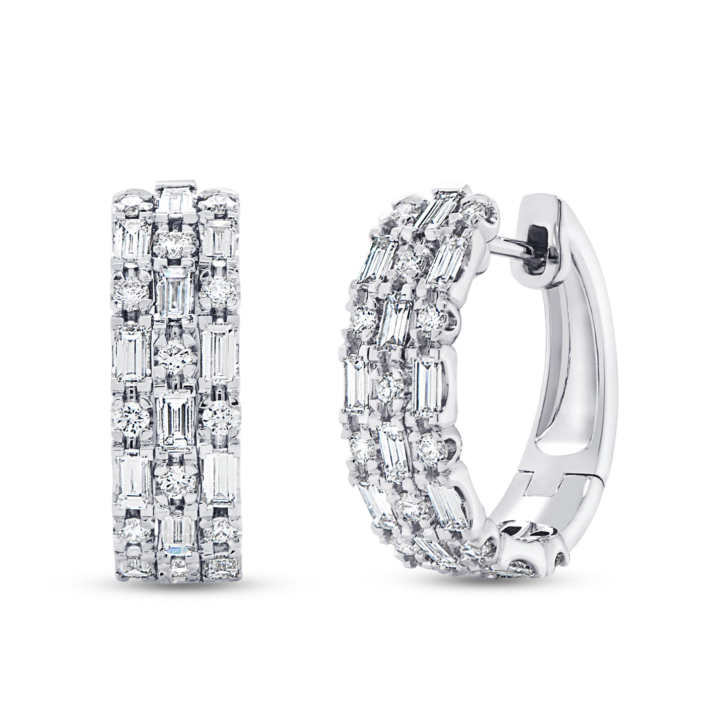 Uneek Earring 18K White Gold ER8349