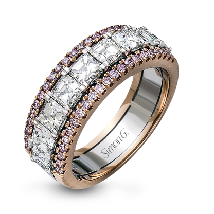 Anniversary Ring In 18k Gold With Diamonds