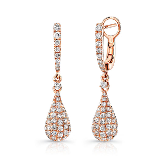Uneek Earring 14K Rose Gold LVEW695R