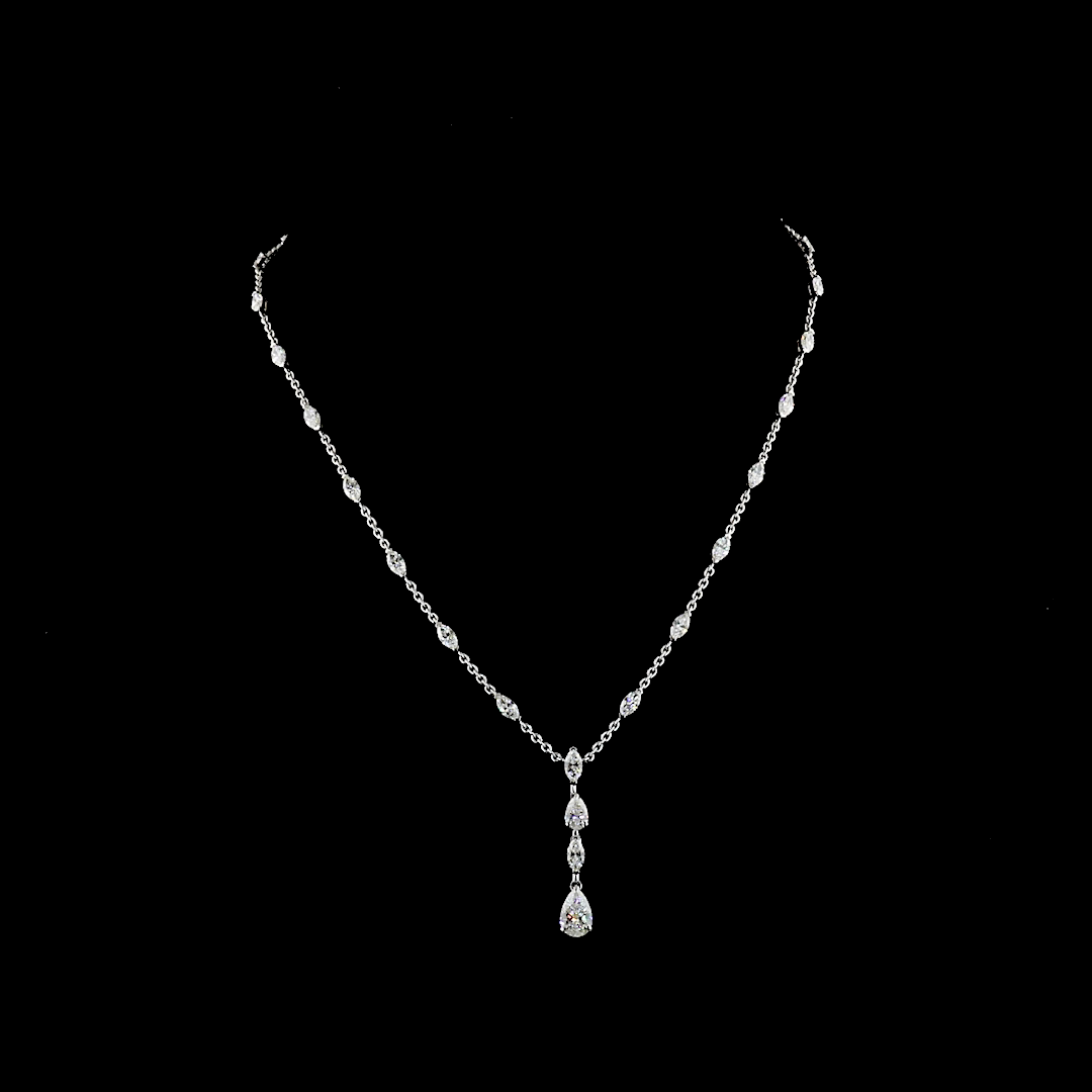 Necklace 14K White Gold NK-797